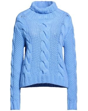 EXCUSE·MOI Azure Turtleneck Cashmere - Blue