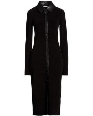 Patrizia Pepe Vestido Midi - Negro