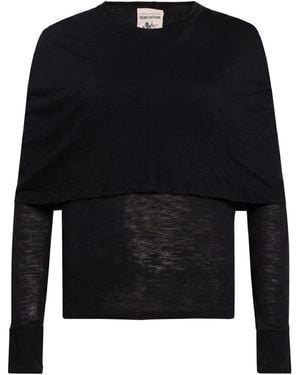 Semicouture Sweater Wool, Polyamide - Black