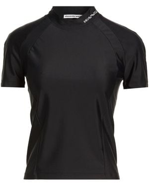 Alexander Wang T By T-Shirt Polyamide, Elastane - Black