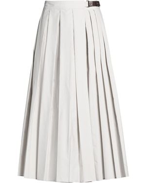 MAX&Co. Midi Skirt - White