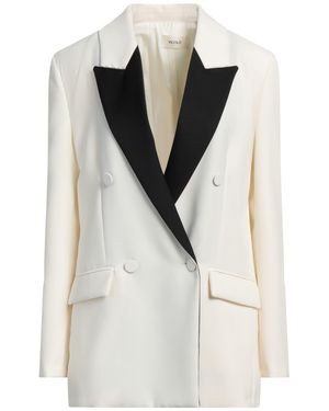 ViCOLO Ivory Blazer Polyester - White