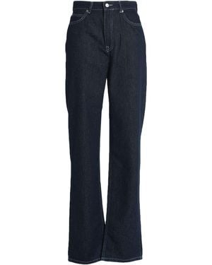NA-KD Denim Pants - Blue