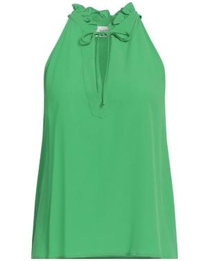 Beatrice B. Top Acetate, Silk - Green