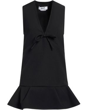MSGM Minivestido - Negro