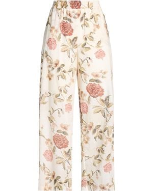 ViCOLO Ivory Pants Cotton - Natural