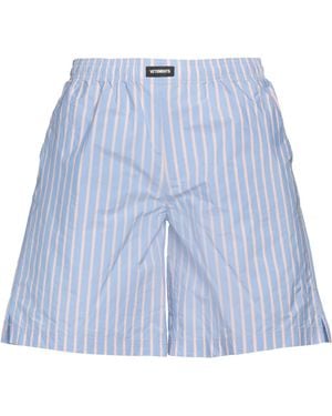 Vetements Shorts & Bermuda Shorts Polyester, Polyamide - Blue