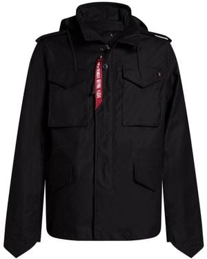 Alpha Industries Jacket Cotton, Polyester - Black