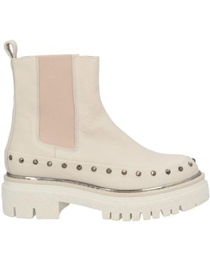 Marian Ankle Boots - Natural