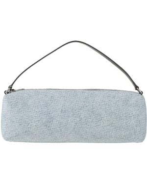Alexander Wang Handbag Textile Fibres, Leather - Blue