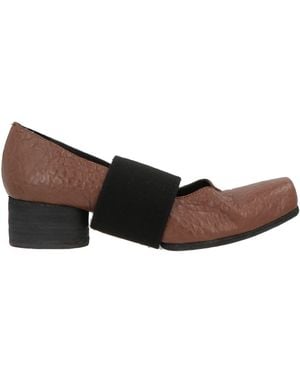 Uma Wang Tan Pumps Leather - Brown