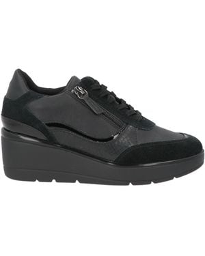 Geox Sneakers Leather - Black