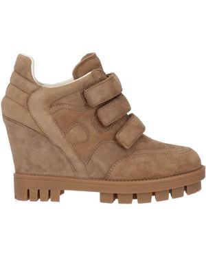 Hogan Light Sneakers Leather - Brown