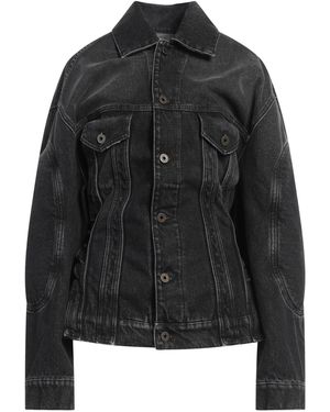 Jean Paul Gaultier Denim Outerwear - Black