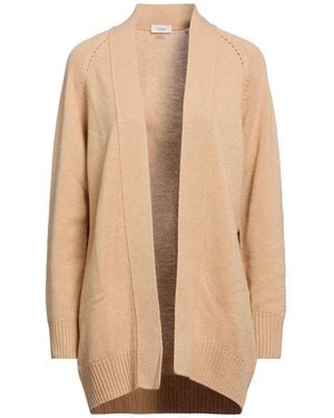Agnona Camel Cardigan Cashmere - Natural