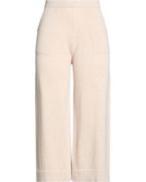 Kangra Trousers Cashmere, Wool - Natural