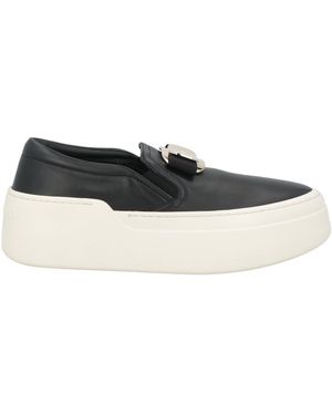 Ferragamo Trainers Leather - Black