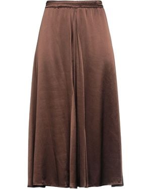Alpha Studio Midi Skirt - Brown