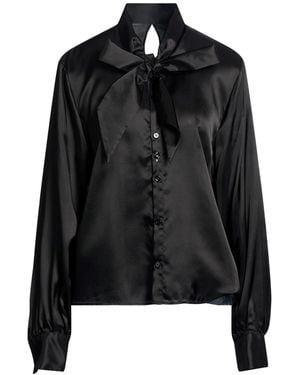 MM6 by Maison Margiela Shirt Viscose - Black