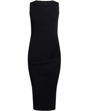 Rick Owens Midi-Kleid - Blau