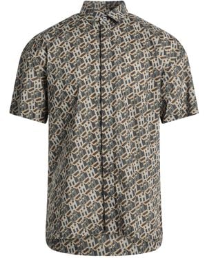Les Hommes Camicia - Grigio
