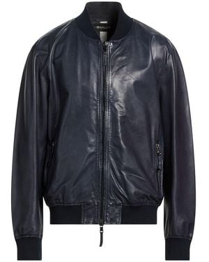 Bully Jacket Leather - Blue