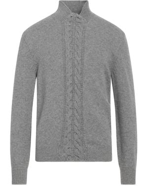 14 Bros Rollkragenpullover - Grau