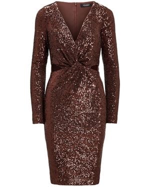 Ralph Lauren Midi Dress - Brown