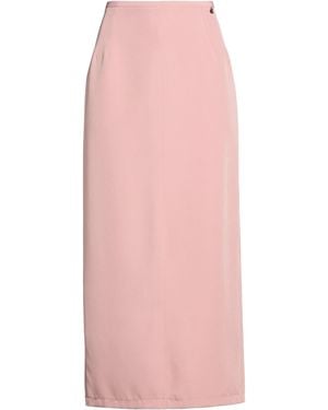 Dixie Antique Rose Maxi Skirt Polyester, Elastane - Pink
