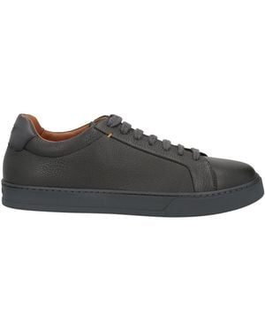 Doucal's Sneakers Leather - Black