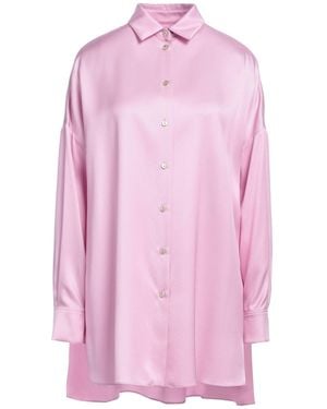Agnona Shirt Silk, Elastane - Pink