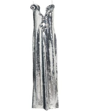 Magda Butrym Maxi Dress Polyester - White