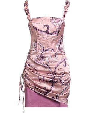 Versace Jeans Couture Minivestido - Rosa