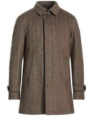 Sartoria Latorre Light Coat Wool, Polyester, Cashmere - Brown