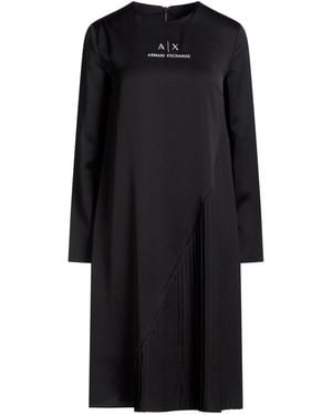 ARMANI EXCHANGE Midi Dresses - Black