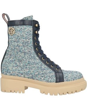 Ballin Amsterdam Ankle Boots Textile Fibers - Blue