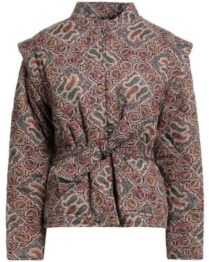 Antik Batik Puffer Cotton - Brown