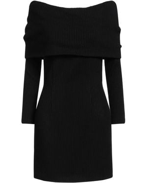 Nineminutes Mini Dress Viscose, Polyamide, Polyester - Black