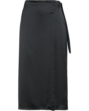 Imperial Midi Skirt Polyester - Black