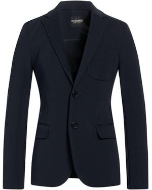Bikkembergs Midnight Blazer Cotton, Nylon, Elastane - Blue