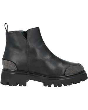 Vernissage Jewellery Ankle Boots - Black