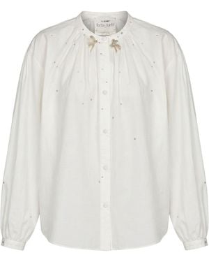 forte_forte Shirt Cotton, Silk, Glass - White