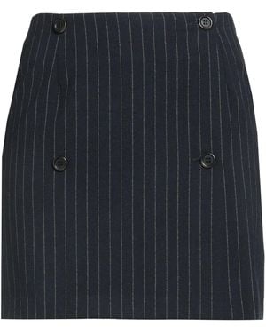 Silvian Heach Midnight Mini Skirt Polyester, Viscose, Elastane - Blue