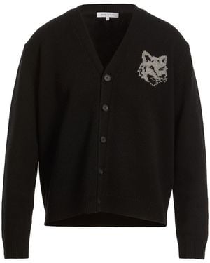 Maison Kitsuné Cardigans - Black