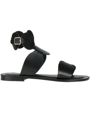 Être Cécile Sandals Cowhide - Black