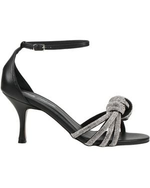 PAOLO MATTEI Sandales - Noir