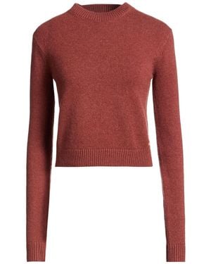 The Elder Statesman Sweater Cashmere - Red