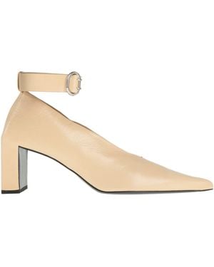 Jil Sander Court Shoes - Natural