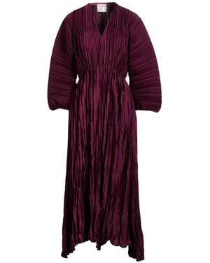 forte_forte Midi Dress - Purple