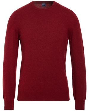 Fedeli Sweater Cashmere - Red